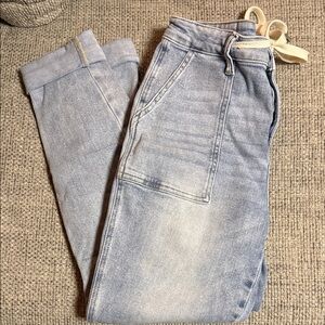 Judy Blue Light Blue Denim Joggers